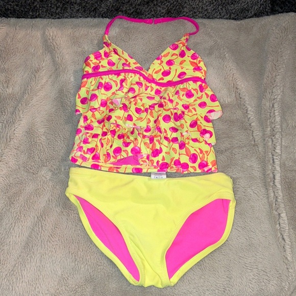 🎉4 for $20 OP Ruffle Tankini, Small (6-6x) - Picture 1 of 6